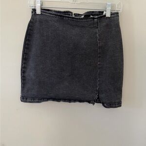 Wild Fable Charcoal Mini Skirt
